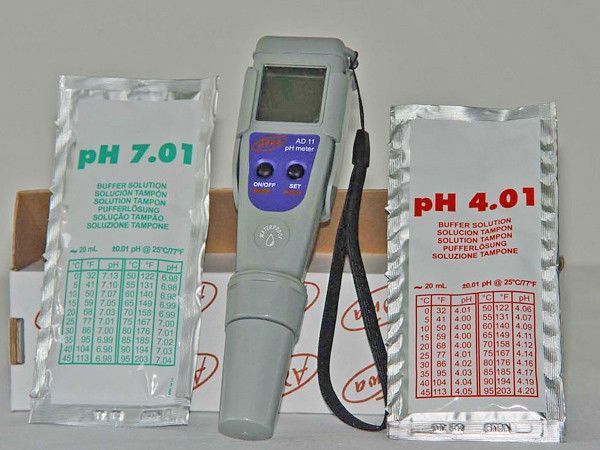 Вологозахищений pH-метр ADWA AD11 (-2.0..+16.0/0.1 pH) 3256 фото