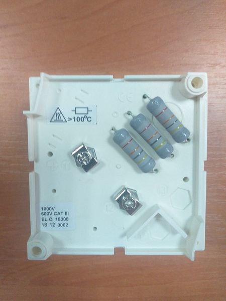 Аналоговий вольтметр LUMEL EA 19N E618 1 kV. Польща 4079 фото
