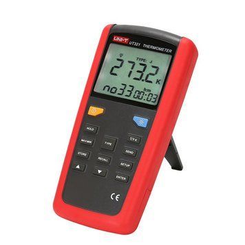 Термометр UNIT UT321 (-250~1372℃) з термопарою К-типу і сумісністю з термопарами J,T і E типів, ЗА 2628 фото