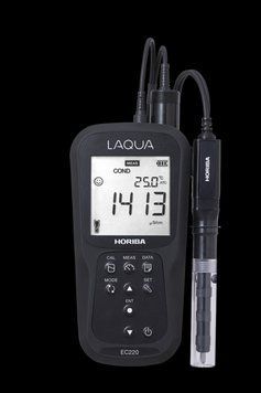 Портативний кондуктометр/TDS-метр/солемір HORIBA LAQUA EC220 (з підключенням до ПК) 1154 фото
