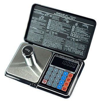 Ваги цифрові мультифункціональні 6 в 1 Pocket Digital Scale Precision DP-01 (0,01/100 г) (Ваги+калькулятор) 3171 фото