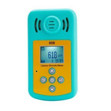 Газоаналізатор діоксиду вуглецю (CO2) KXL-806 (0-10000 ppm/1 ppm) 2720 фото