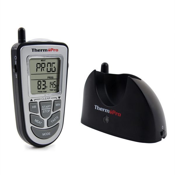 Бездротовий термометр (до 100 м) зі щупом для приготування їжі ThermoPro TP-09 (-10 до +250 &deg;С) 241 фото