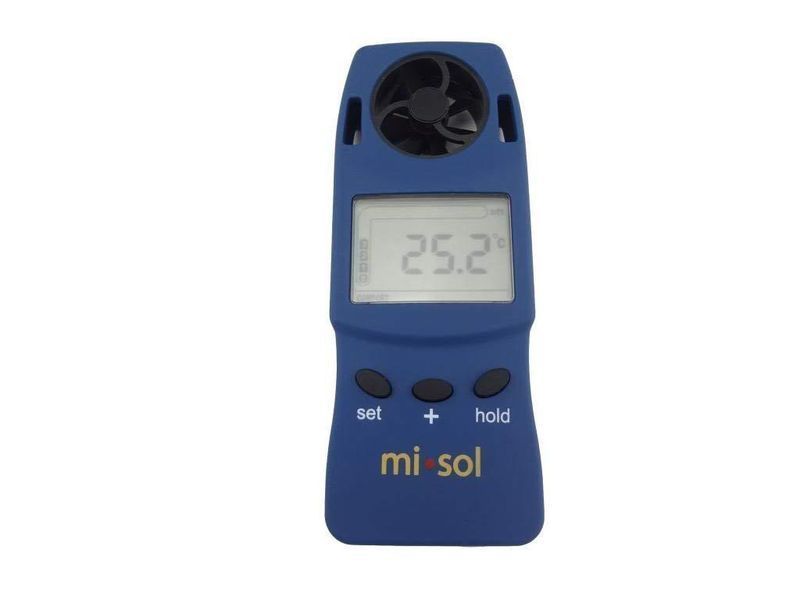 Анемометр Misol WS4000 (0,3-30 м/с; -29,9 С до +59 С) зі шкалою Бофорта і триногою 2821 фото