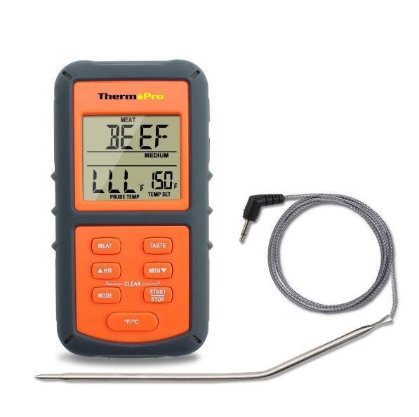 Термометр цифровий в прогумованому корпусі ThermoPro TP-06B (-10..+300 &deg;C) 2512 фото