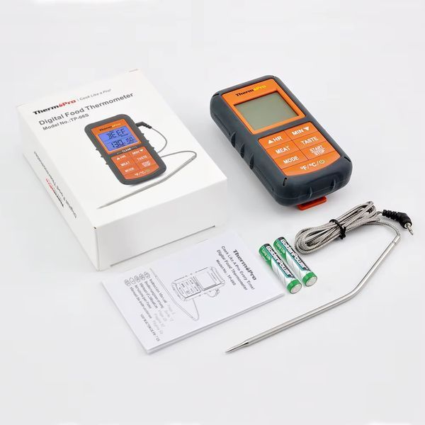 Термометр цифровий в прогумованому корпусі ThermoPro TP-06B (-10..+300 &deg;C) 2512 фото