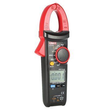 Клещи токоизмерительные UNI-T UT213A (UTM 1213A) с функцией мультиметра (AC до 400A) 3757 фото