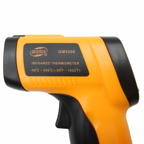 Пірометр Benetech GM550E ( -50~550℃) DS:12:1; EMS:0,1-1,0 2397 фото