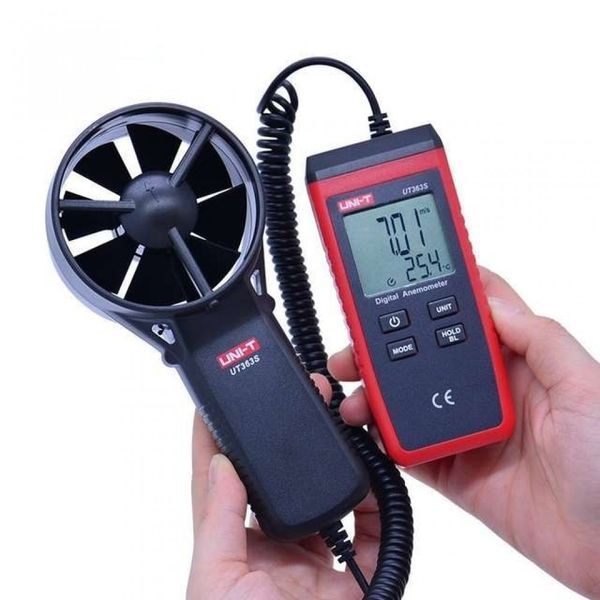 Анемометр UNI-T UT363S (0,4..30 м/с; &plusmn;0,01 м/с; -10..+50&ordm;C) 4436 фото