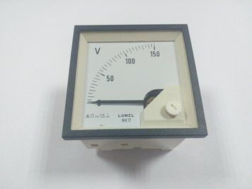 Аналоговий вольтметр LUMEL MA17N A612 150V Польща 4099 фото