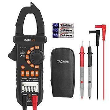 Струмовимірювальні кліщі TACKLIFE CM01A (AC/DC) з функцією NCV і ліхтариком 3888 фото