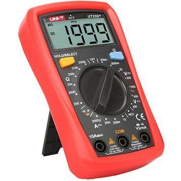 Мультиметр UNI-T UT33D+ (600В, 10А, 200МОм, NCV) 3821 фото
