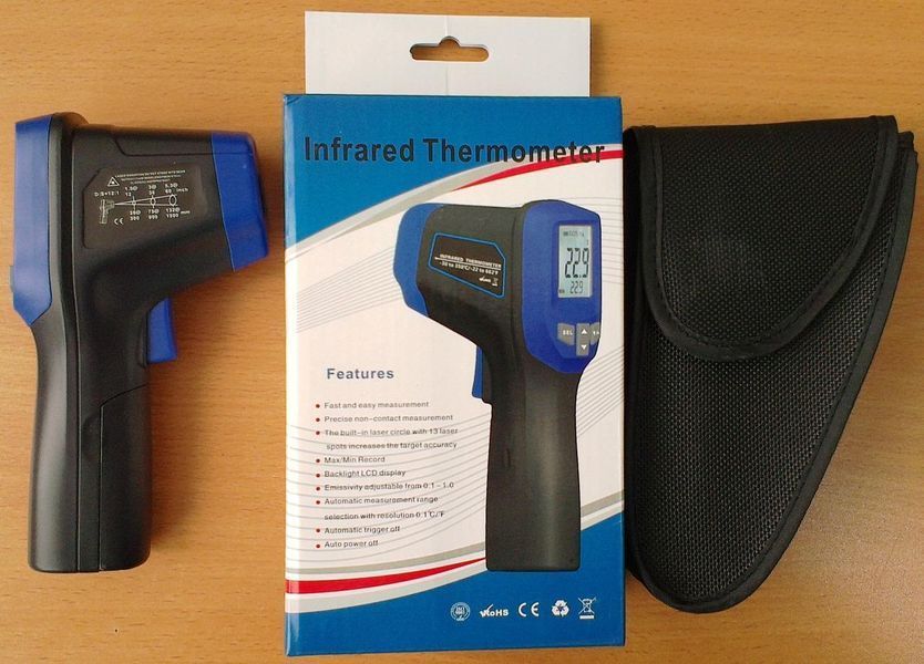 Пірометр Flus IR-827 (-30..+550 &deg;C) 2707 фото