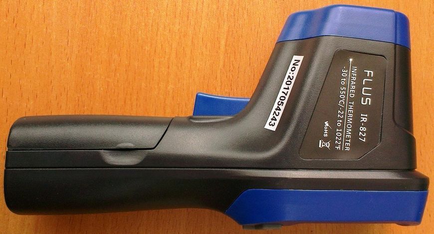 Пірометр Flus IR-827 (-30..+550 &deg;C) 2707 фото