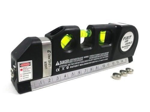 Лазерний рівень нівелір Fixit Laser Level Pro PRO 3 в 1 (лазерний, рідинний рівень і рулетка) 4769 фото