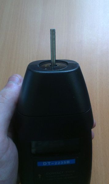 Тахометр контактний Walcom DT-2235B+ (від 5 до 19 999 об/хв) 2716 фото