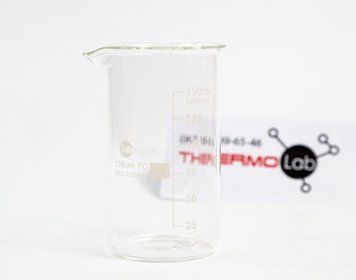 Склянка висока В-1-150 ТС зі шкалою з термостійкого скла (ГОСТ 25336-82) 2644 фото