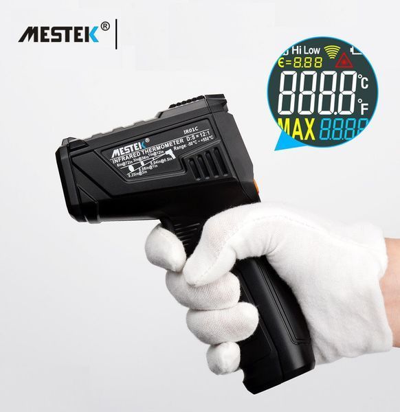 Пірометр Mestek IR01C (-50..+550 &deg;C; 0-100% RH) 2790 фото