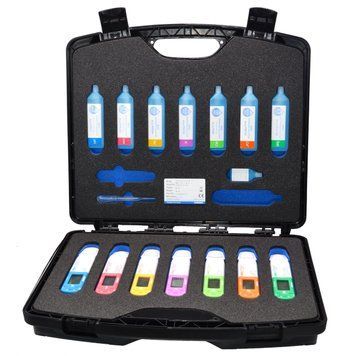 Мінілабораторія (pH, EC, Salt, NA, K, NO3, Ca) HORIBA 7 LAQUAtwin Premium Kit 1164 фото