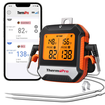 Термометр цифровий з двома щупами та Bluetooth ThermoPro TP904 (-10..+300 &deg;С) 2431 фото