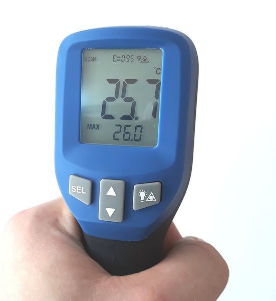 Пірометр Flus IR-831 (-30..1350 ℃) EMS 0,1-1,0; DS: 30:1 2904 фото