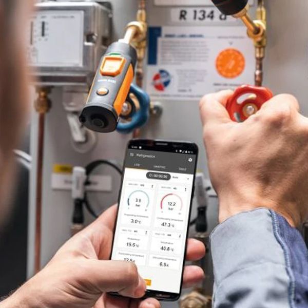 Цифровий мановакуумметр високого тиску testo 549i (-1..+60 бар) 2612 фото