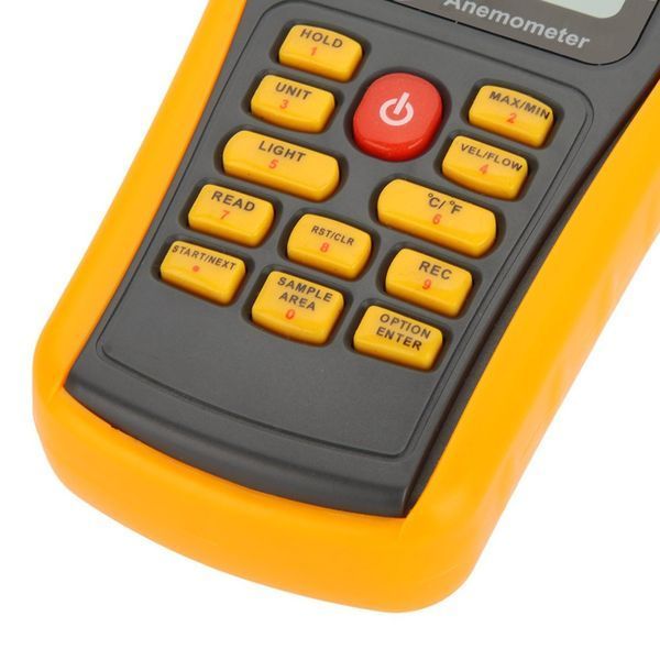 Термоанемометр Benetech GM8903 (0,03-30 м/с; 0-999900 м3/хв) 2379 фото