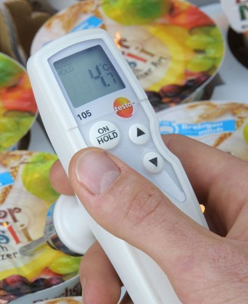 Термометр харчової зі змінним зондом Testo 105 (50...+275 &deg;C) сертифікований HACCP (стандартний зонд) Німеччина 2781 фото