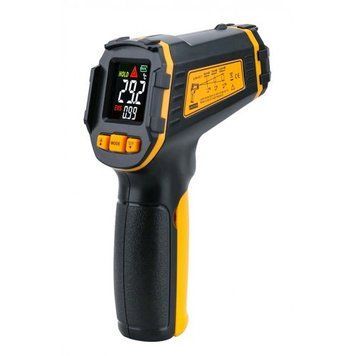 Пірометр SmartSensor ST490+ (від -50 &ordm; c до 490&ordm;C) EMS 0,10-1.00 D:S 12:1. Круговий лазер 4382 фото