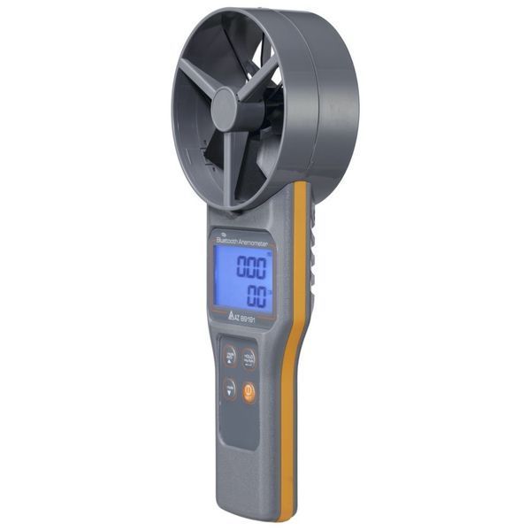 Анемометр-аналізатор з bluetooth (СО2, RH, точка роси, WBGT) AZ-89191 2088 фото