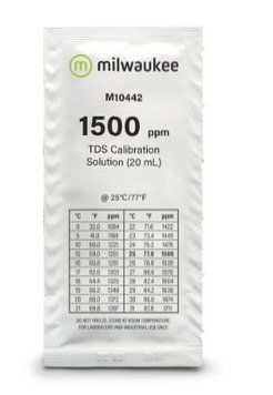 Калібрувальний розчин Milwaukee M10442 для TDS-метрів 1500 mg/l ( ppm ), 20 ml 4761 фото